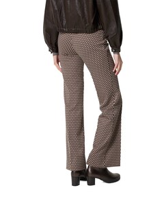 Bootcut Slim broek bruin