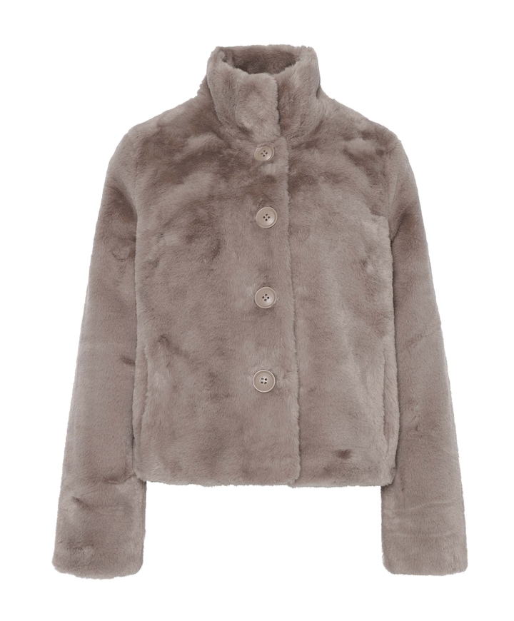 Dames jas beige