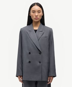Dames blazer grijs