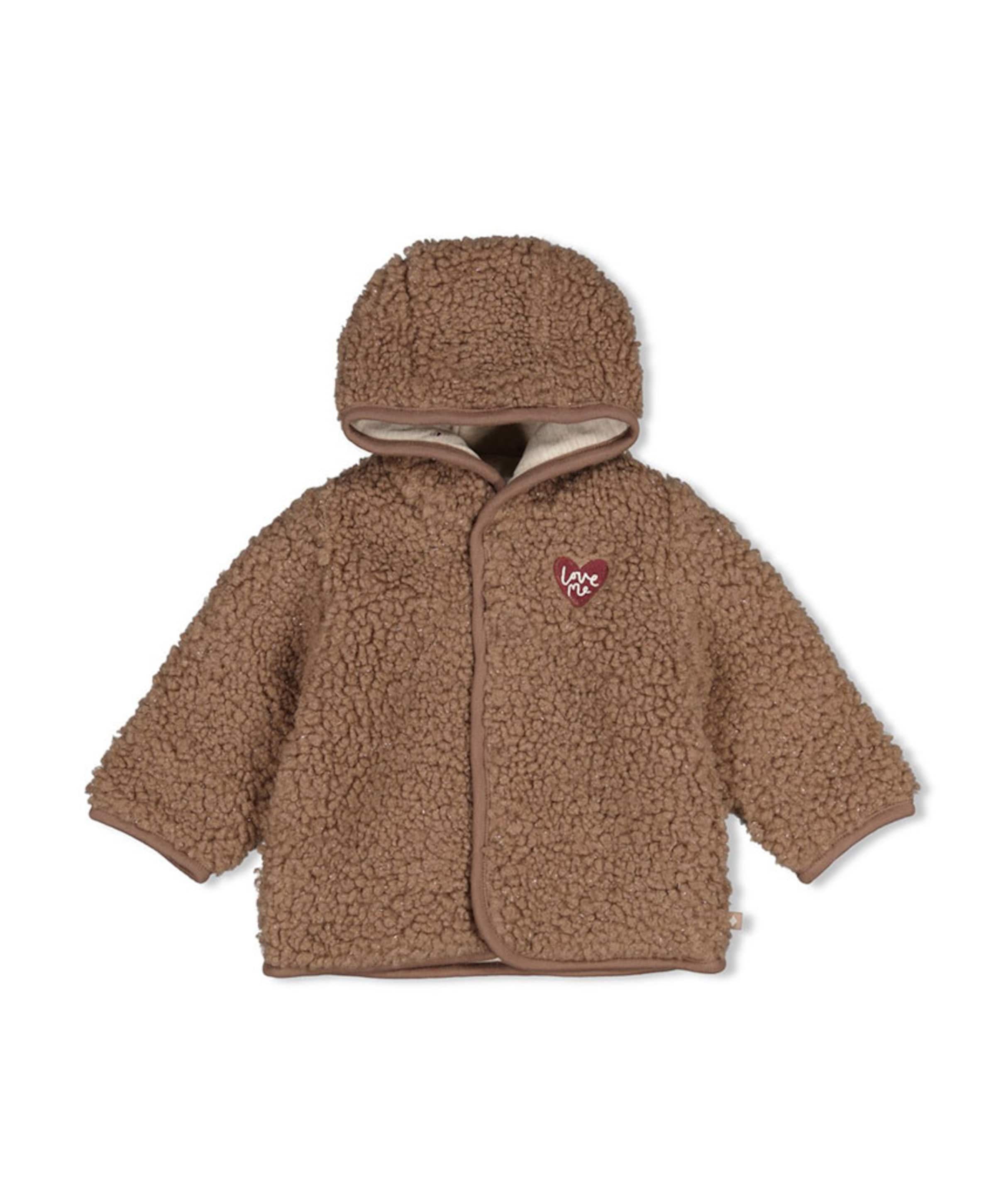 Meisjes jas  beige
