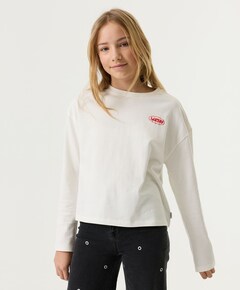 Meisjes longsleeve ecru