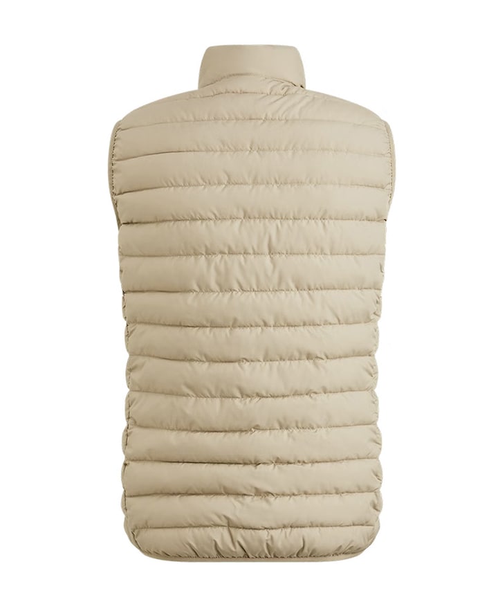 Heren bodywarmer beige