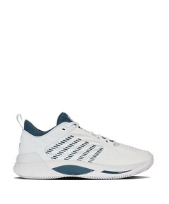 KS TFW HYPERCOURT SUPREME 2 CLAY-WHITE/STARGAZER tennisschoenen wit