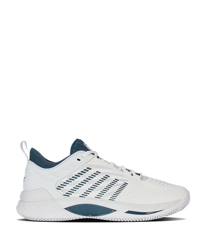 KS TFW HYPERCOURT SUPREME 2 CLAY-WHITE/STARGAZER tennisschoenen wit