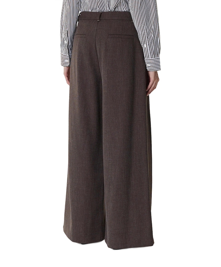 Pantalone dames pantalon bruin