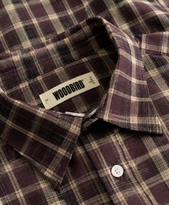 Heren overshirt bruin