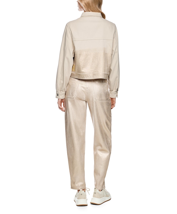 Dames spijkerjas  beige