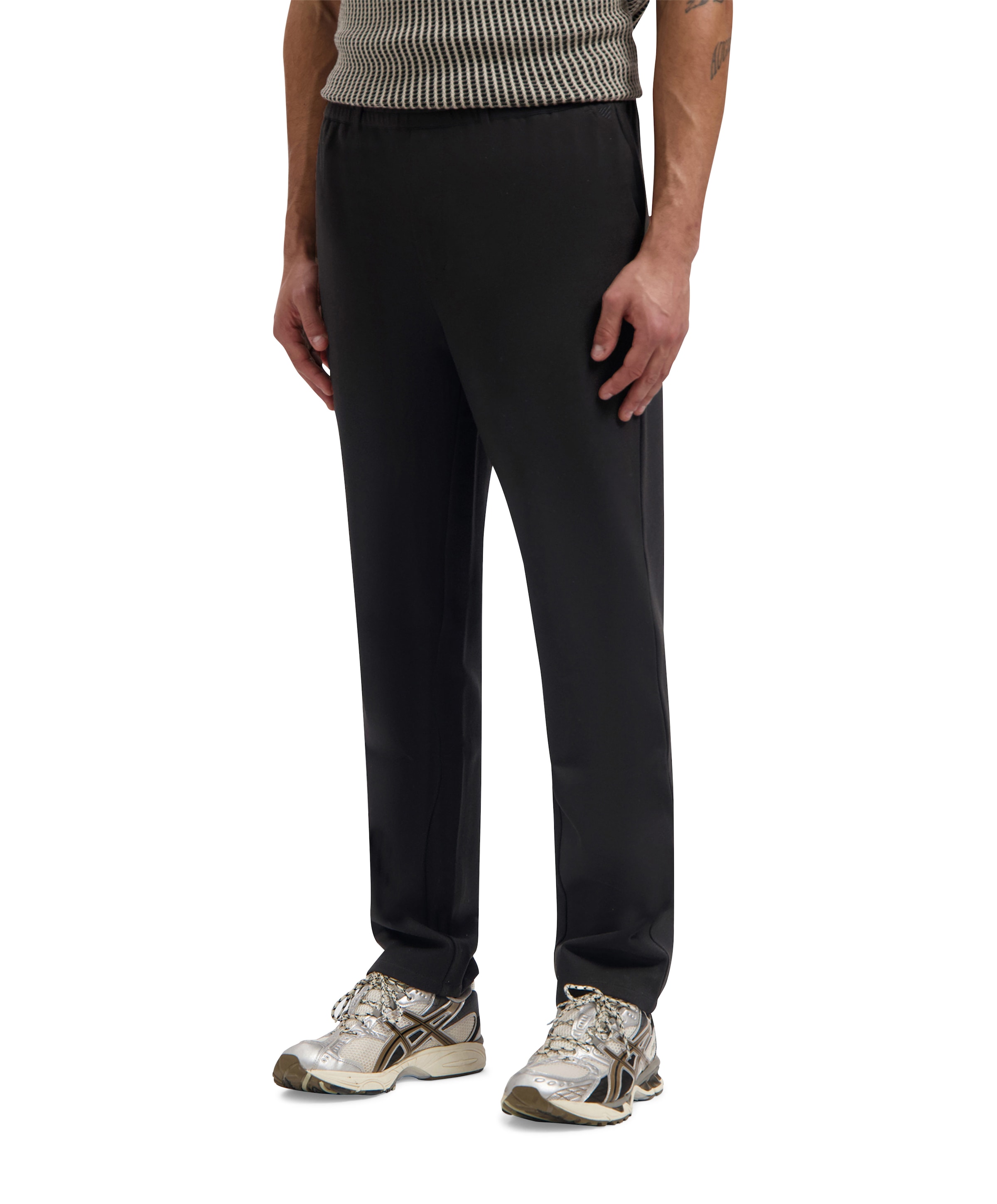 Punta heren broek zwart