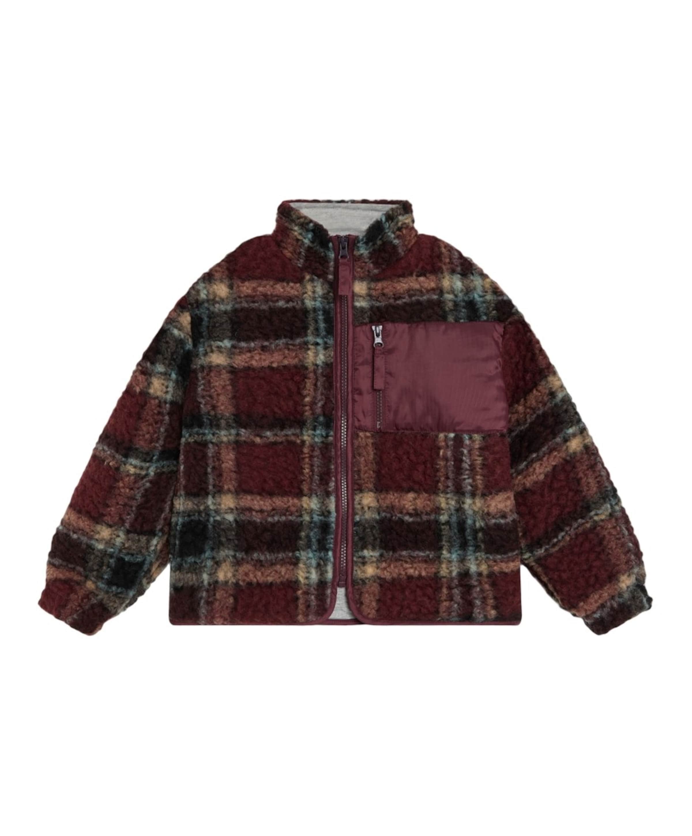 Jongens jas multicolor