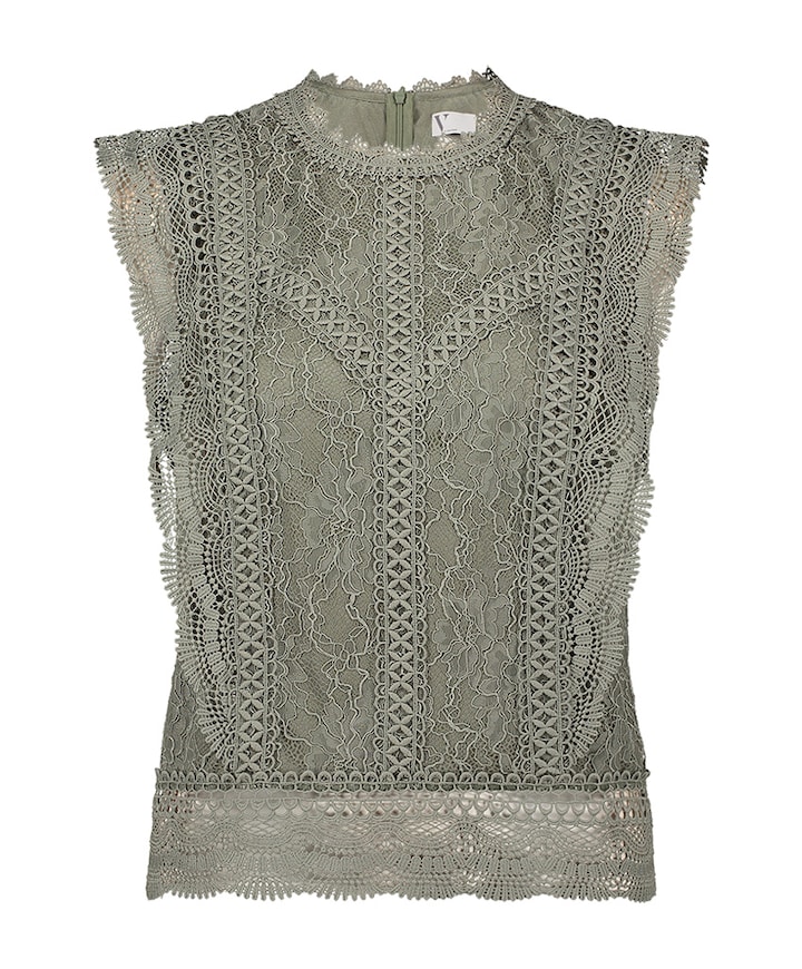 Dames top groen