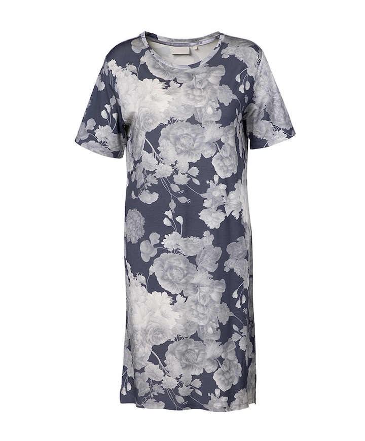 Dames nachthemd blauw