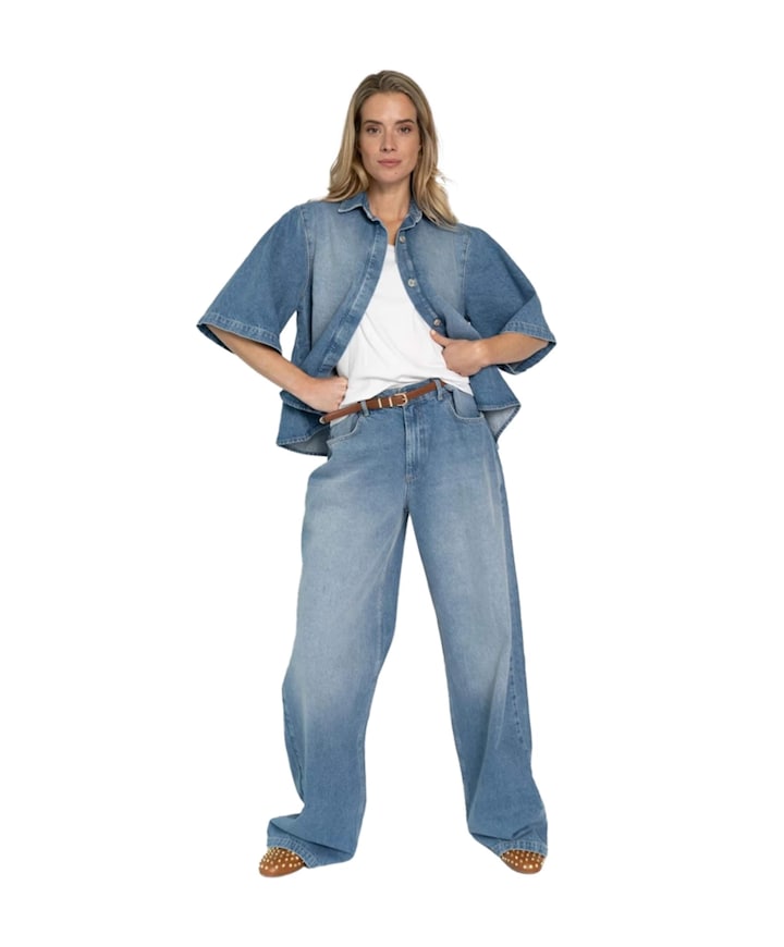 Jeans dames jeans blauw