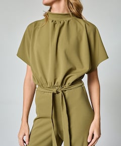 Girl-ju dames jumpsuit groen