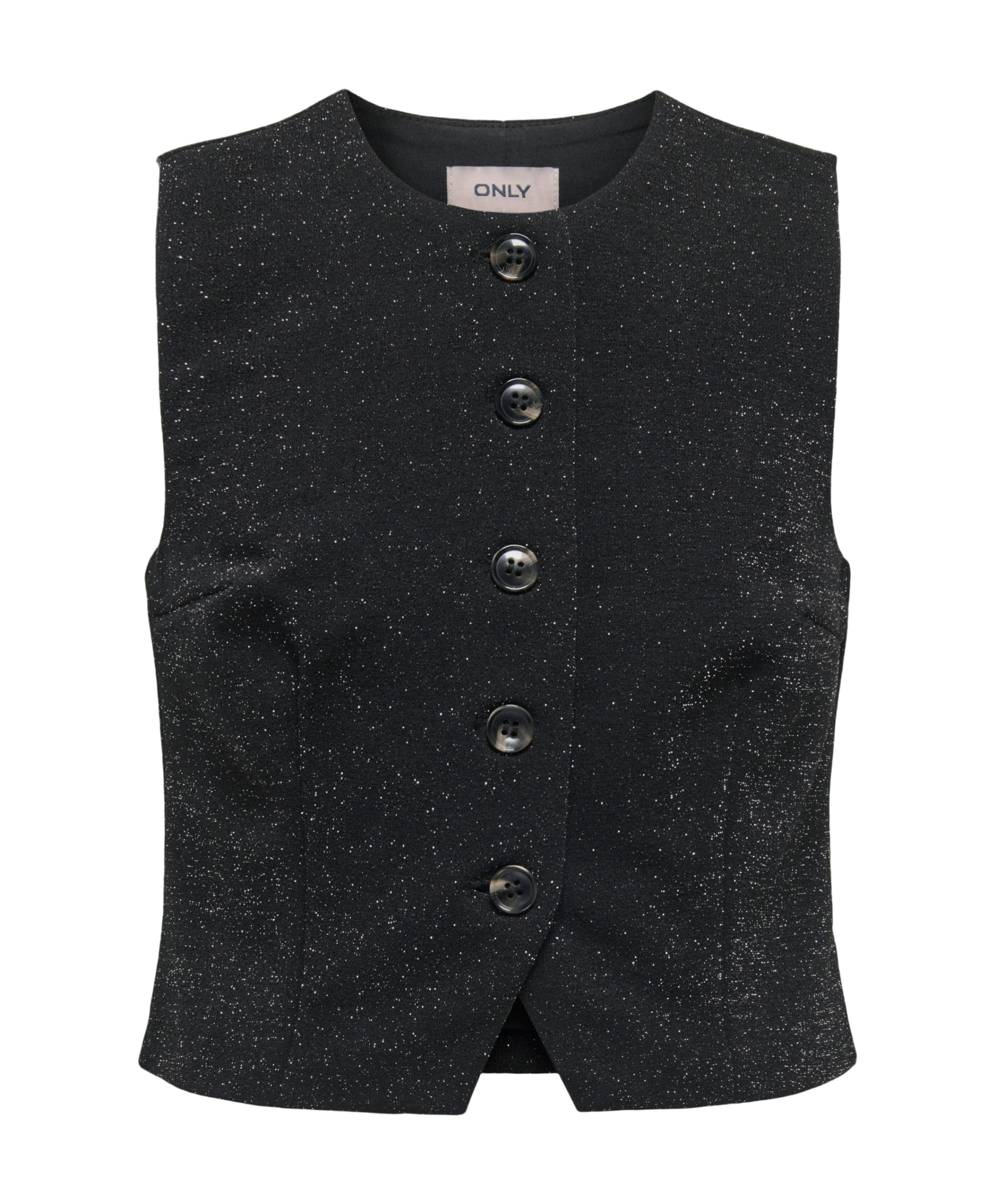 Meisjes gilet zwart