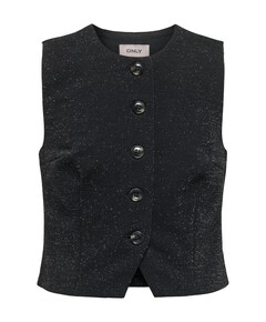 Meisjes gilet zwart