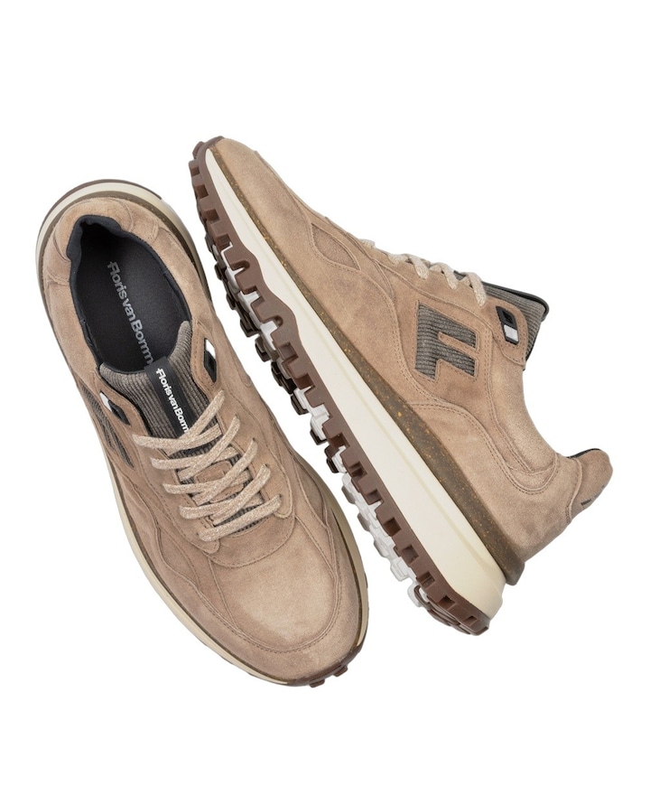 heren sneakers bruin