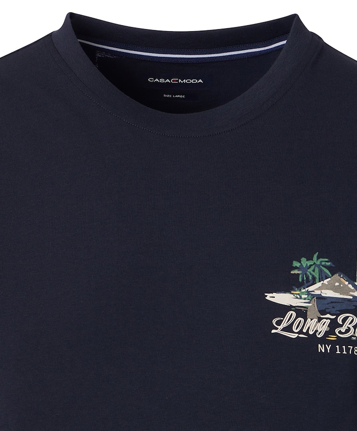 T-shirt blauw