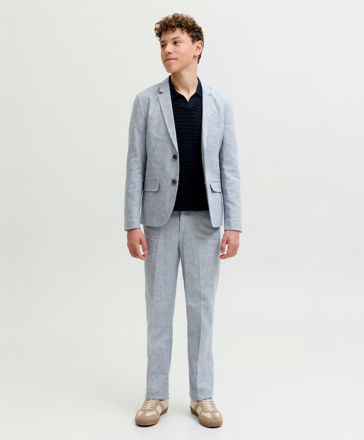 Jongens colbert blauw