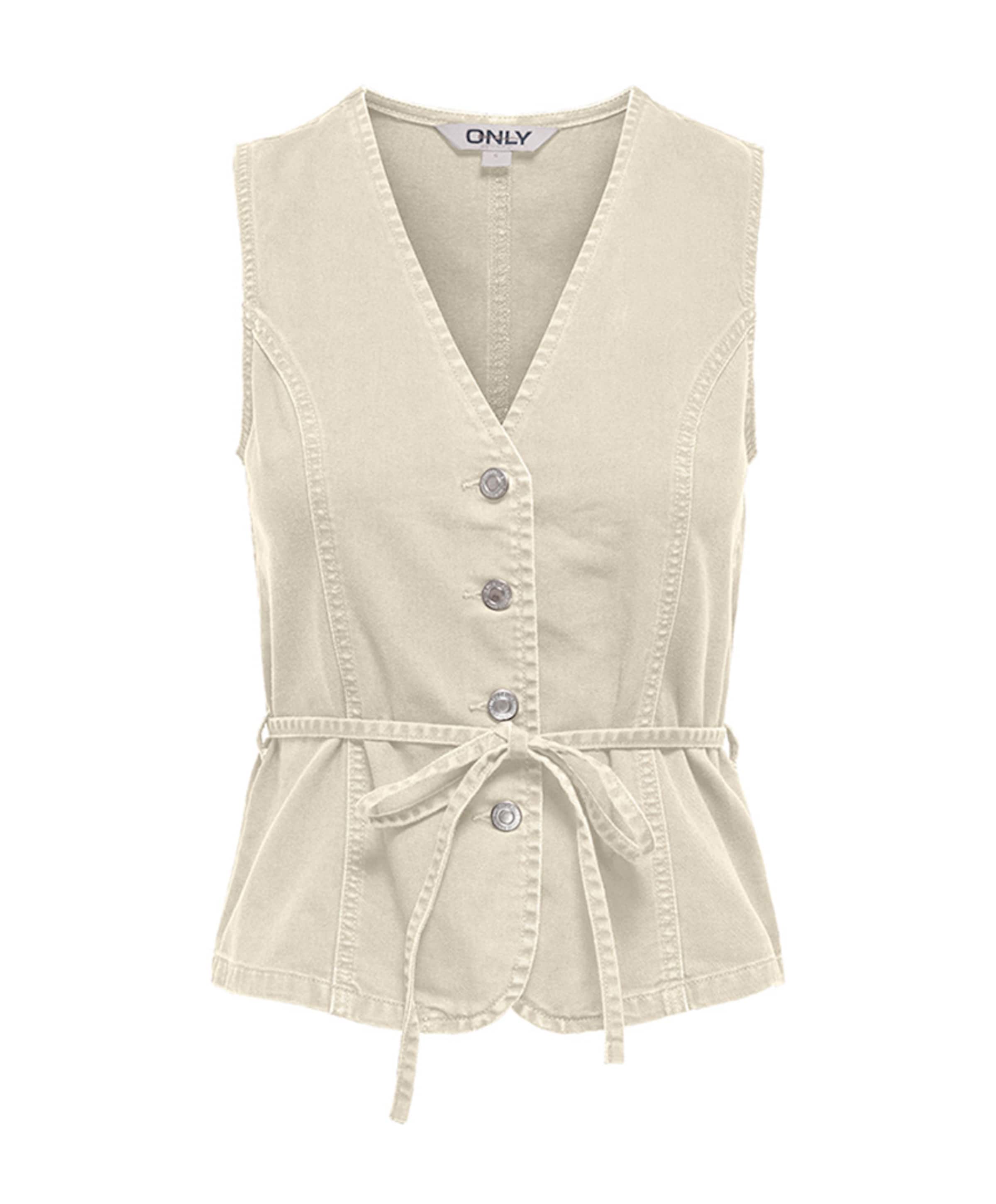 Dames gilet ecru