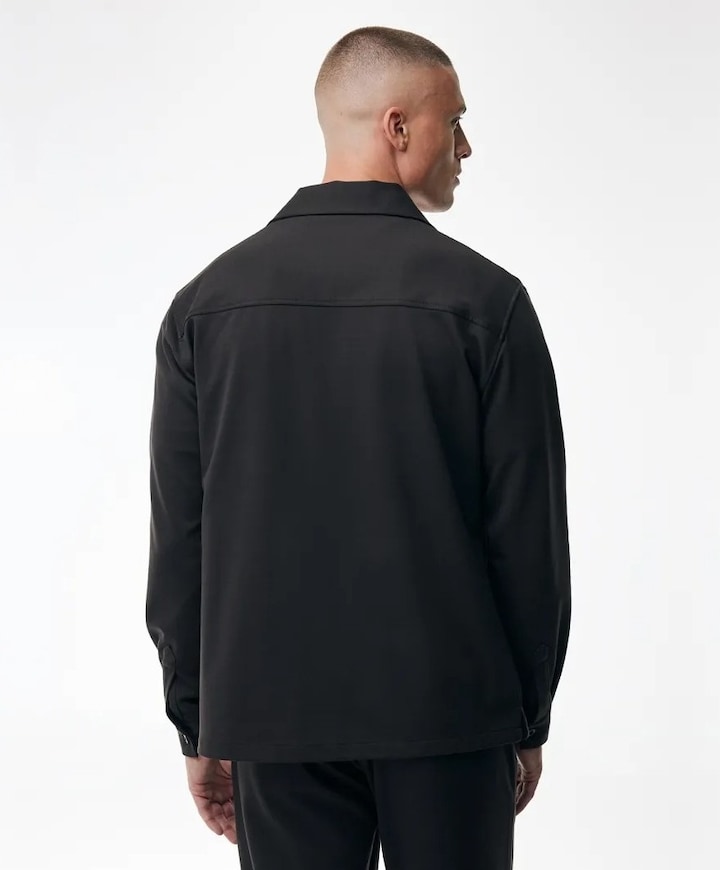 Heren overshirt bruin