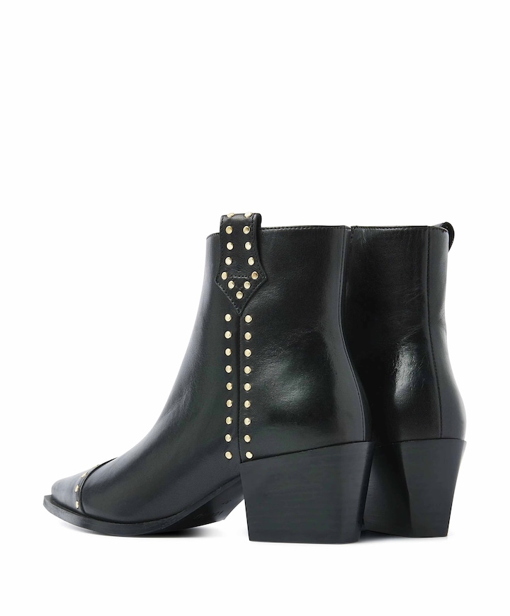 Kate Brandy dames enkellaarzen zwart