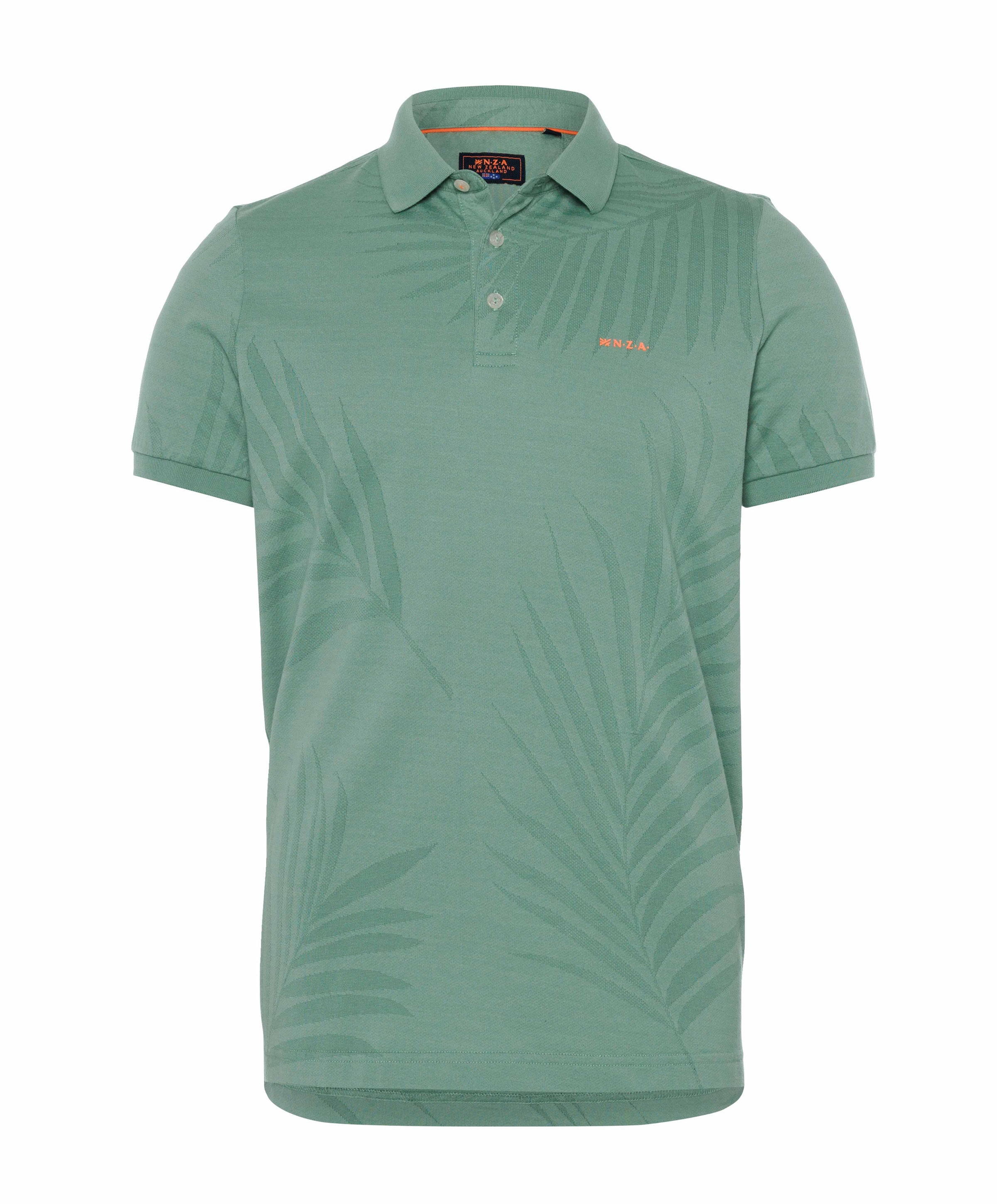 Heren polo groen