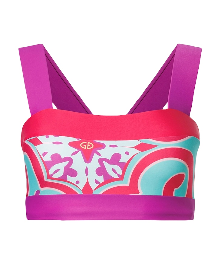 Dames bikinitop blauw