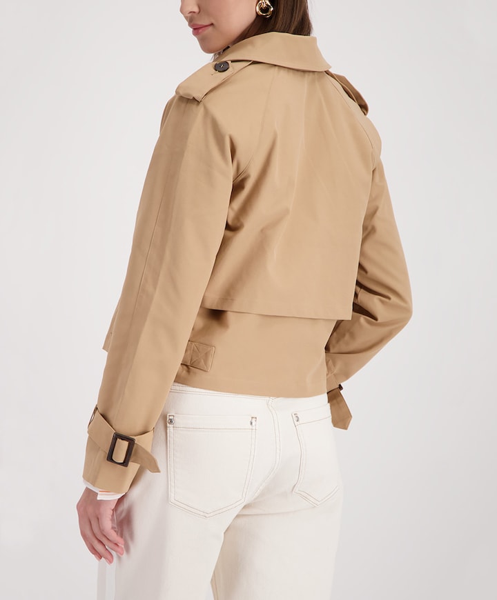 Dames jas beige