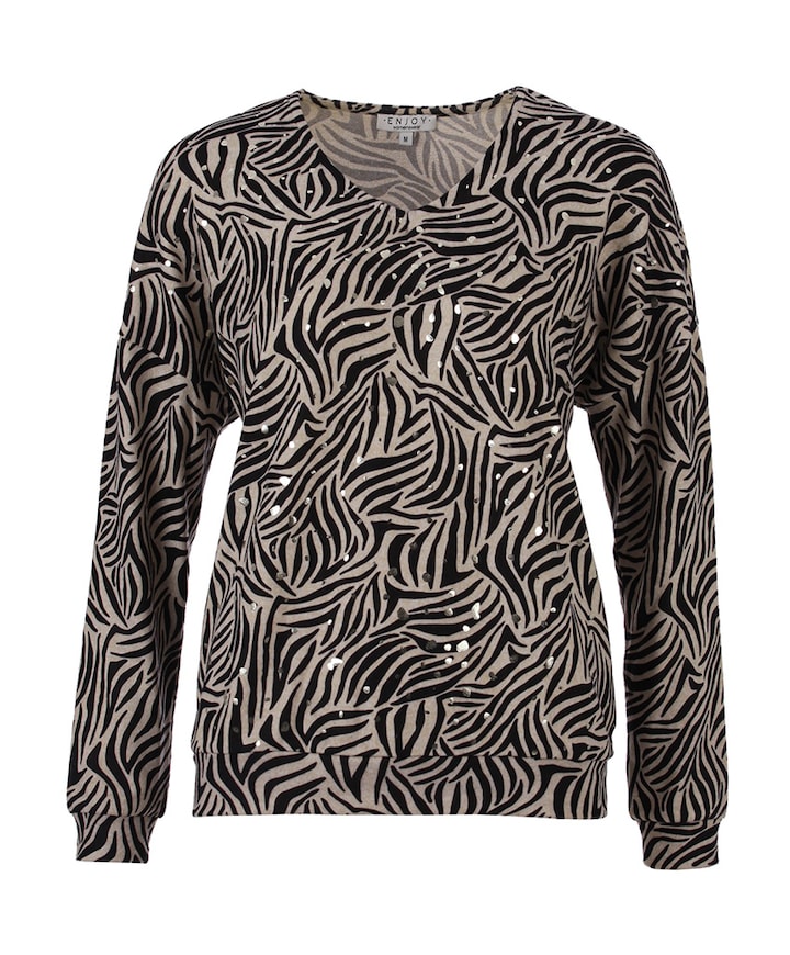 Dames sweater zwart
