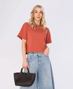 Dames T-shirt brique