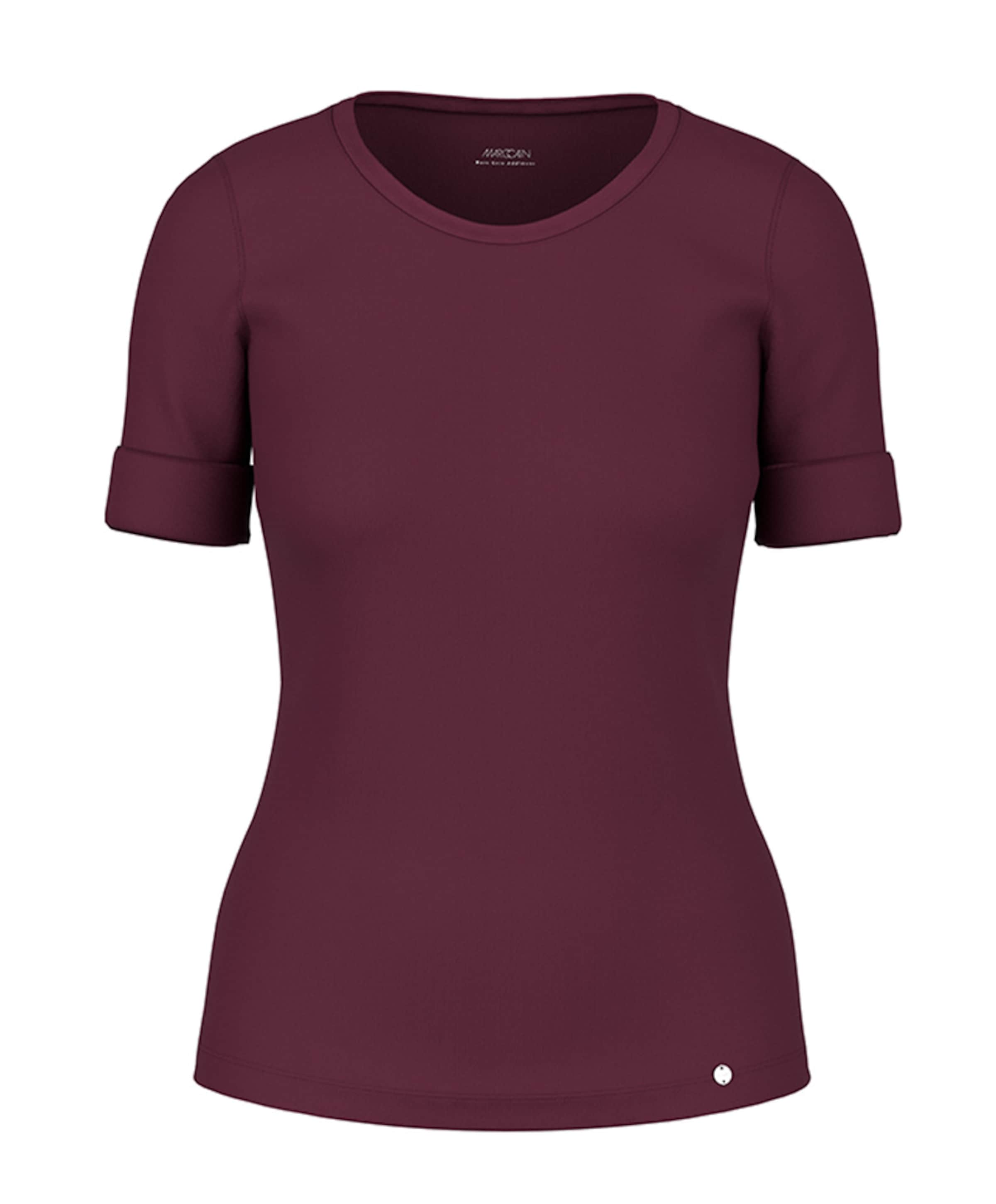 Dames T-shirt bordeaux