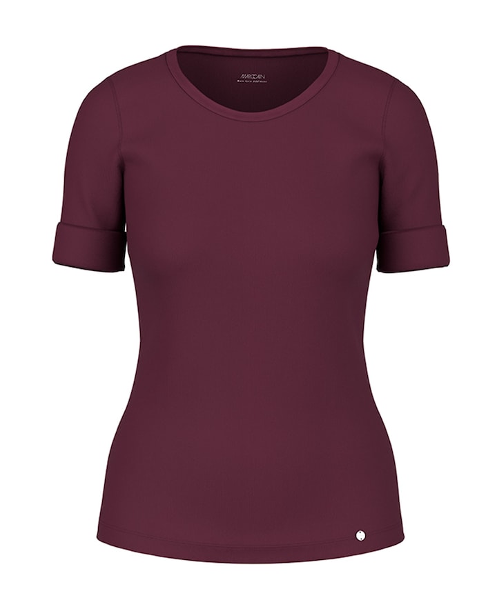 Dames T-shirt bordeaux
