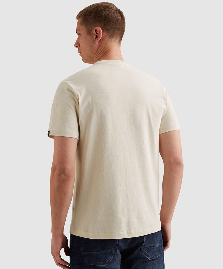 Heren T-shirt ecru