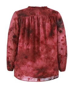 Dames blouse bordeaux