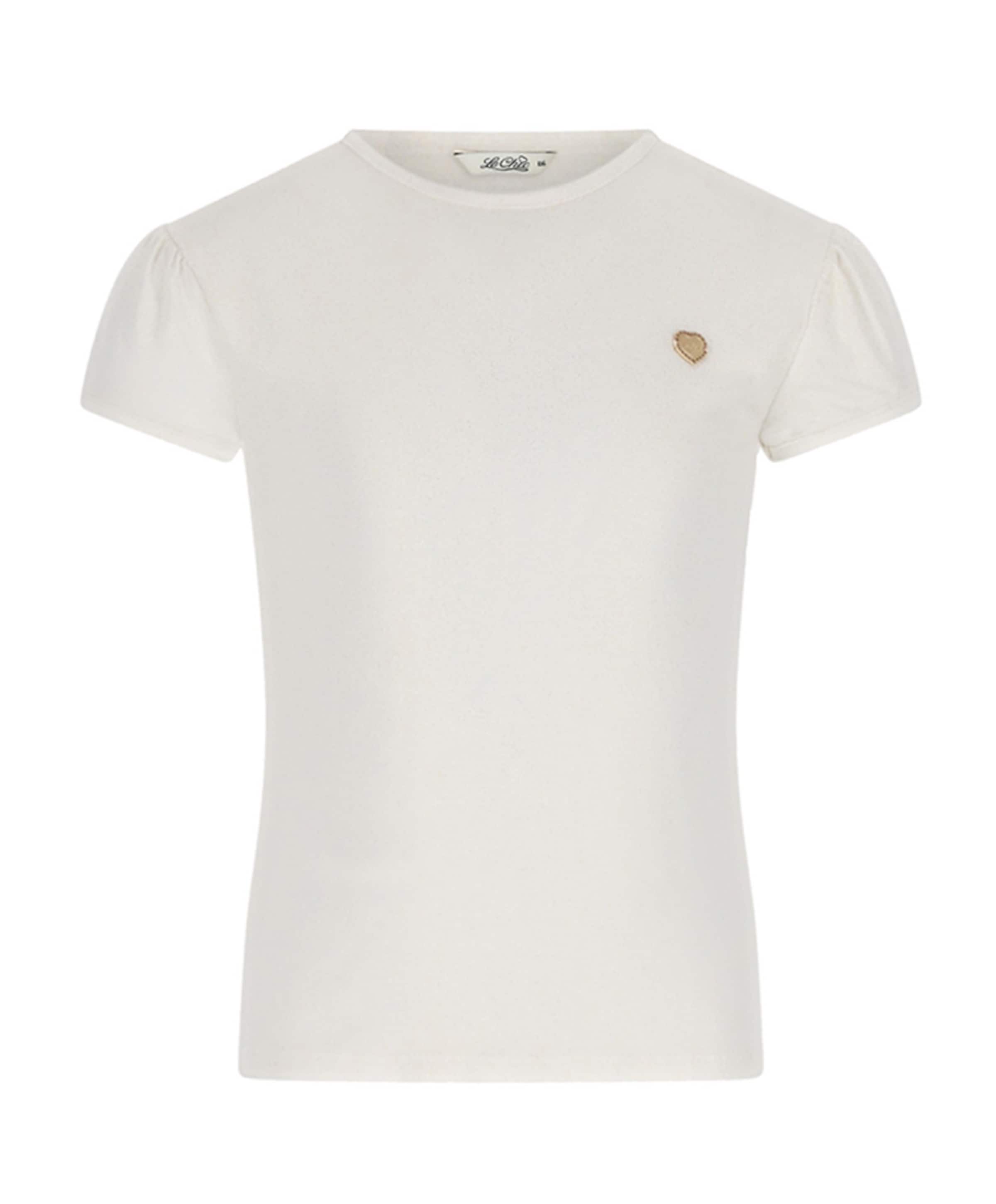 Meisjes t-shirt ecru