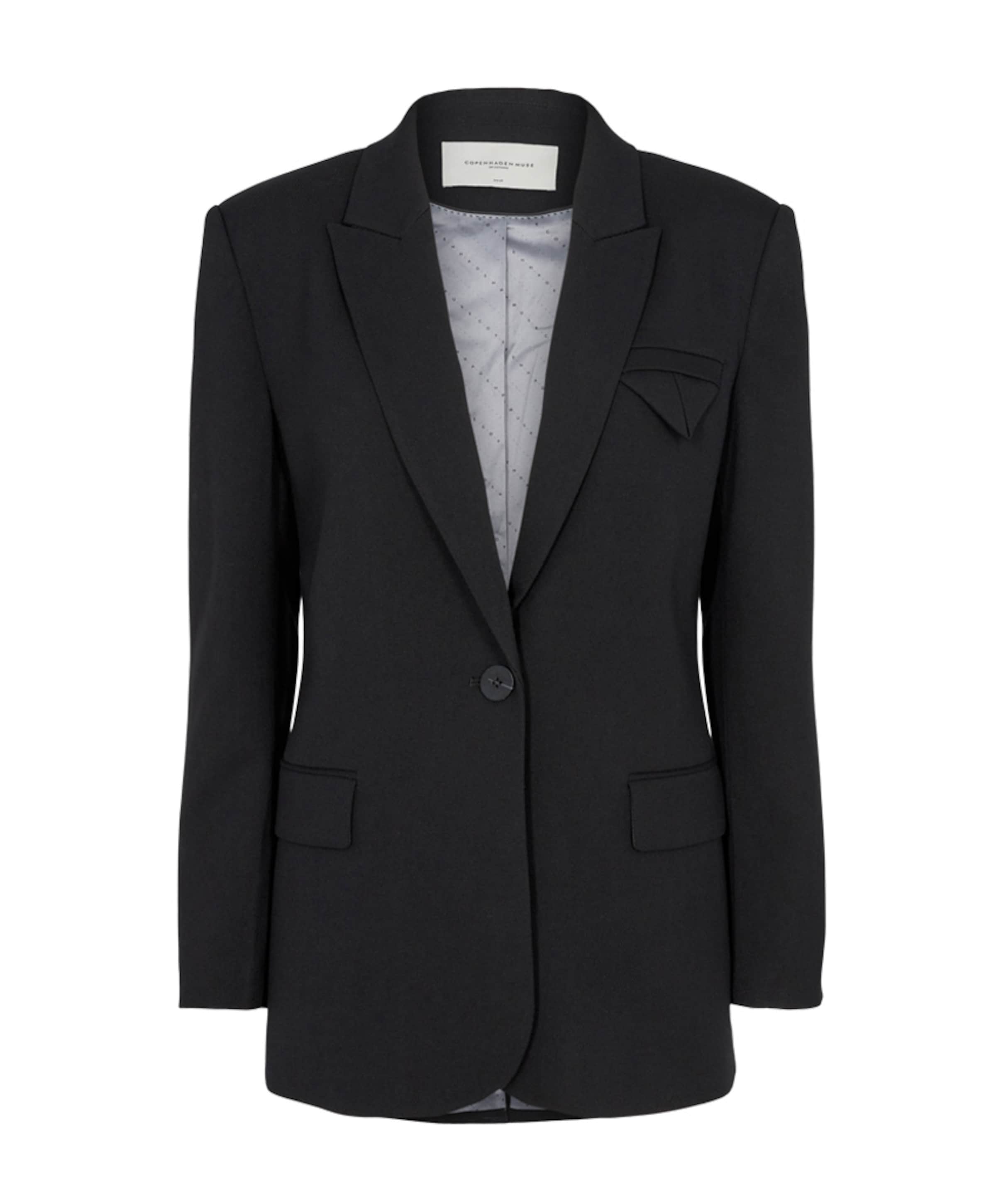 Dames blazer zwart