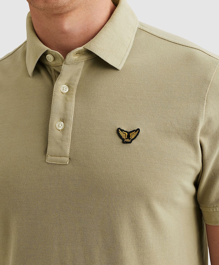 Heren polo groen