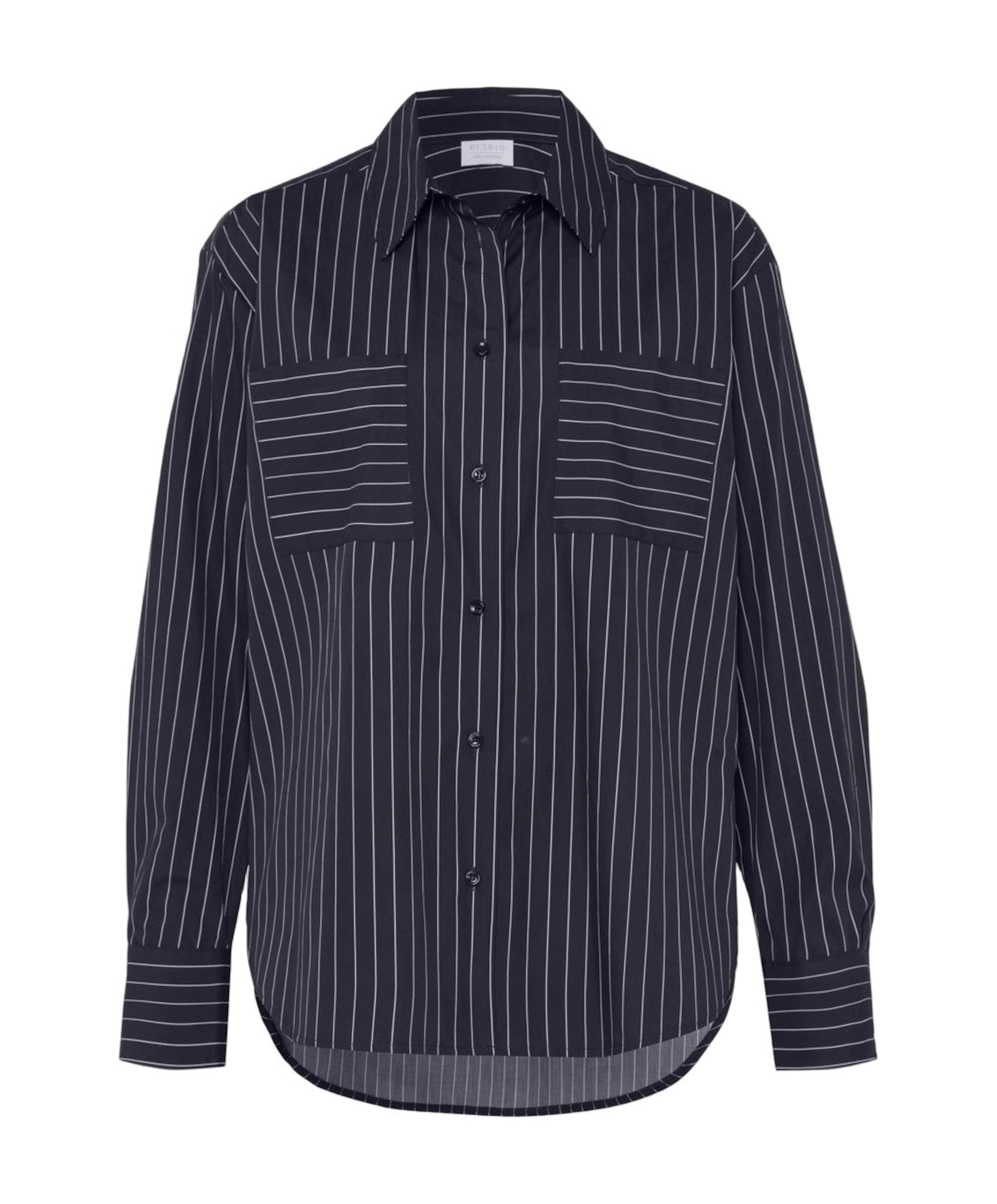 Dames blouse blauw