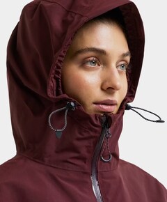 Dames jas bordeaux