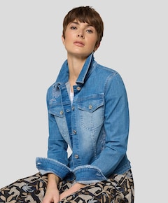 Dames spijkerjas blauw