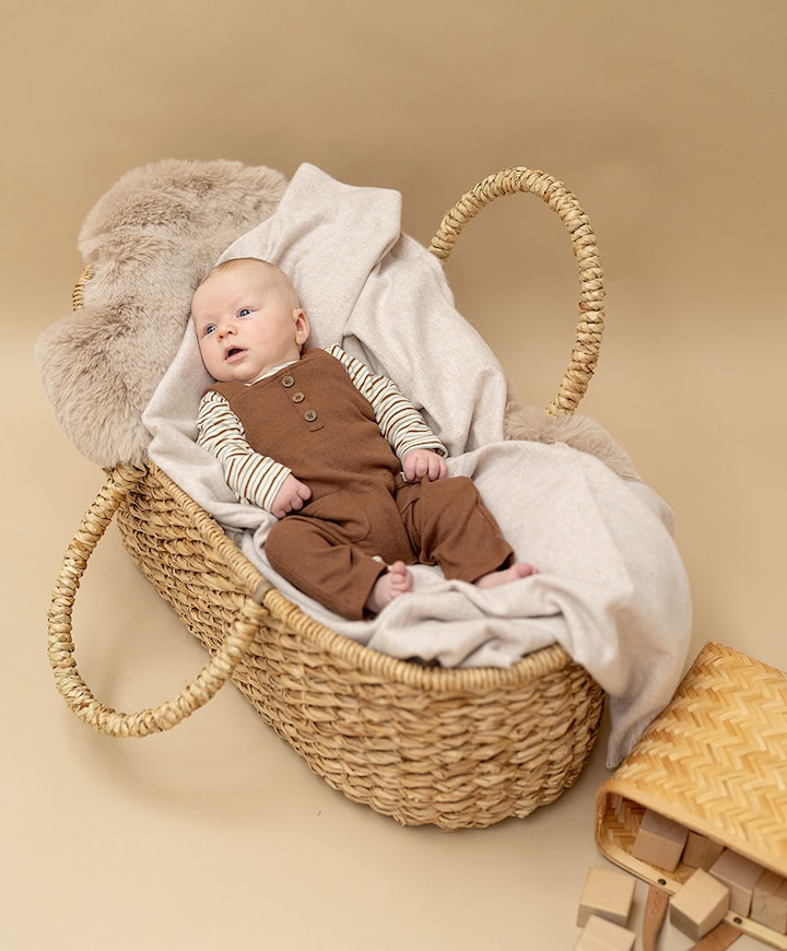 Jongens longsleeve beige