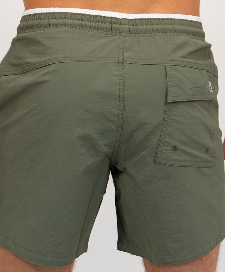 Heren zwemshort groen