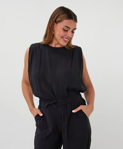 Dames top zwart
