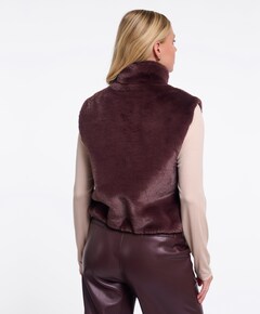 Dames gilet bordeaux