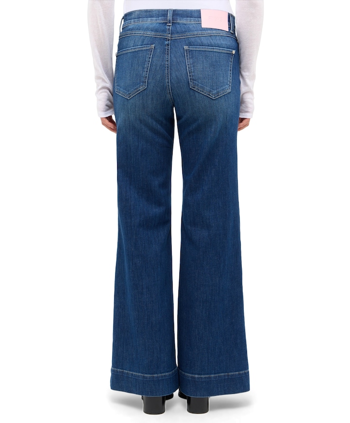 LUNA dames jeans blauw