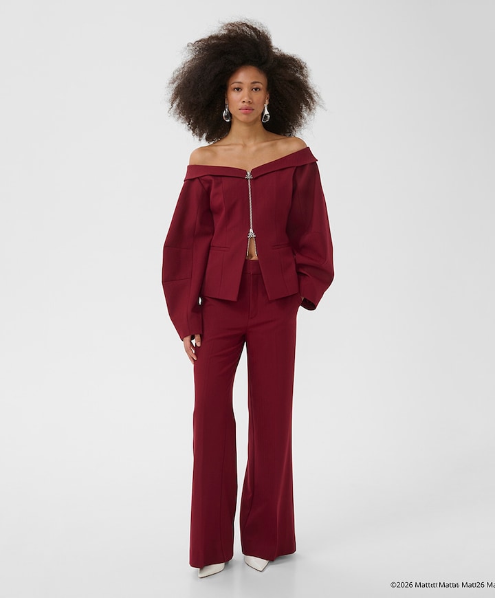 BXGbabara HW dames broek rood