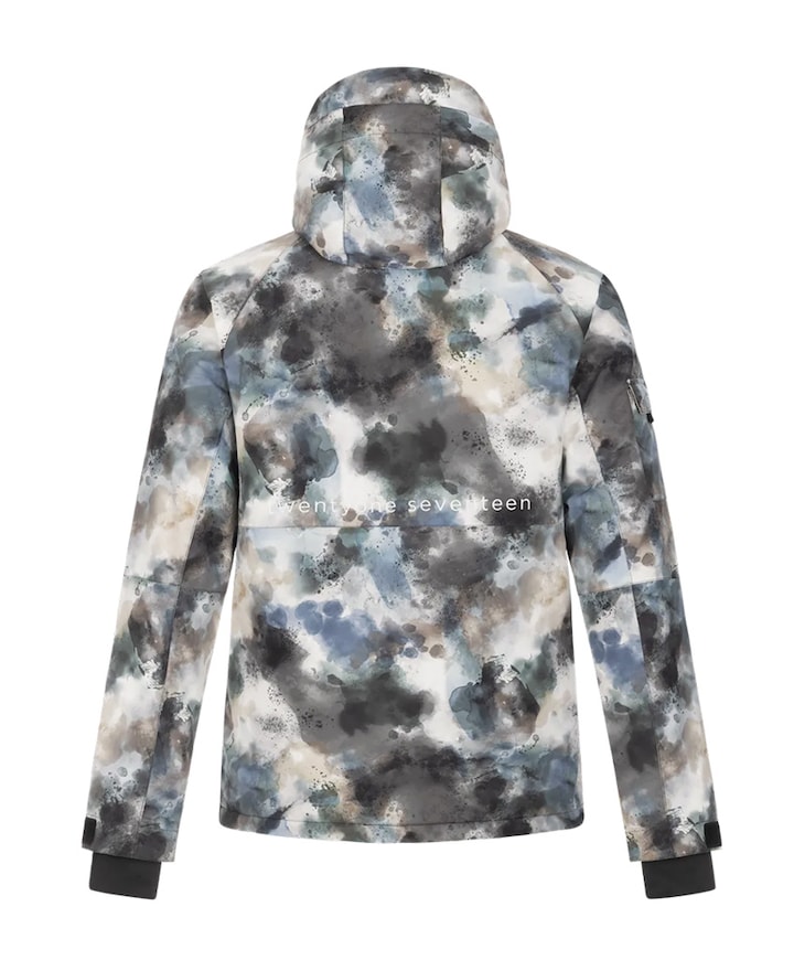 Heren ski-jas multicolor