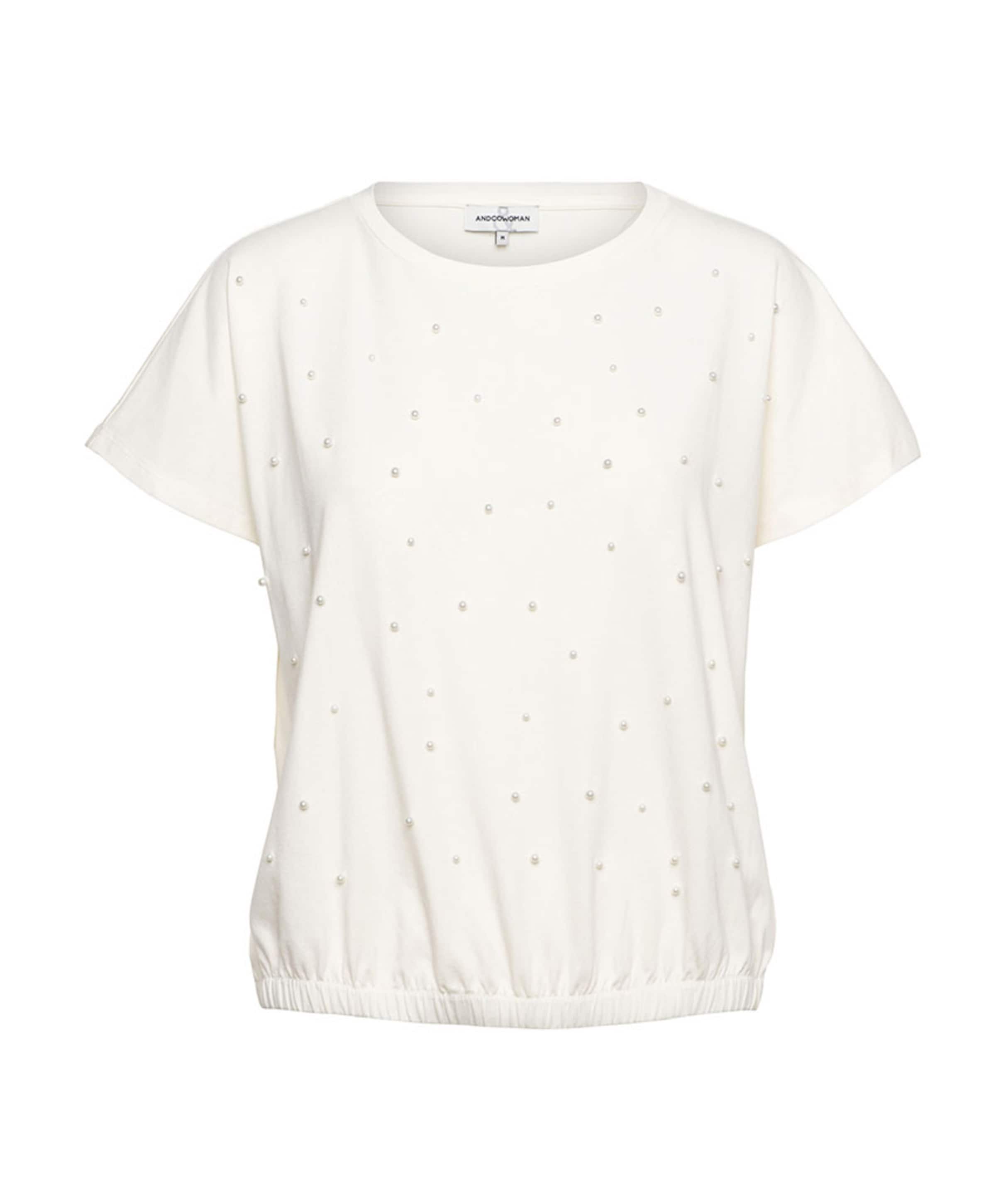 Dames t-shirt beige