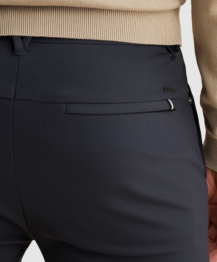 V12 CHINO TECHNICAL STRETCH heren broek blauw