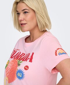 Dames T-shirt roze